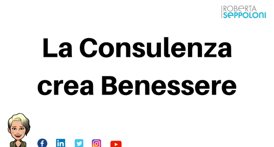 La consulenza crea benessere