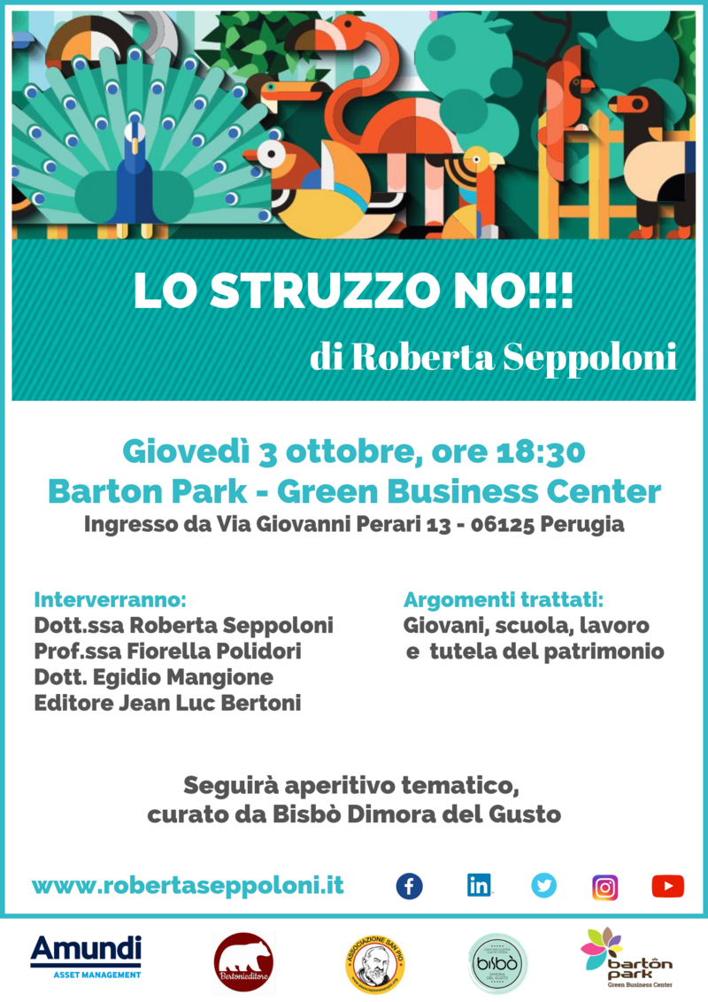 immagine per Presentazione del libro "Lo struzzo no!!!"