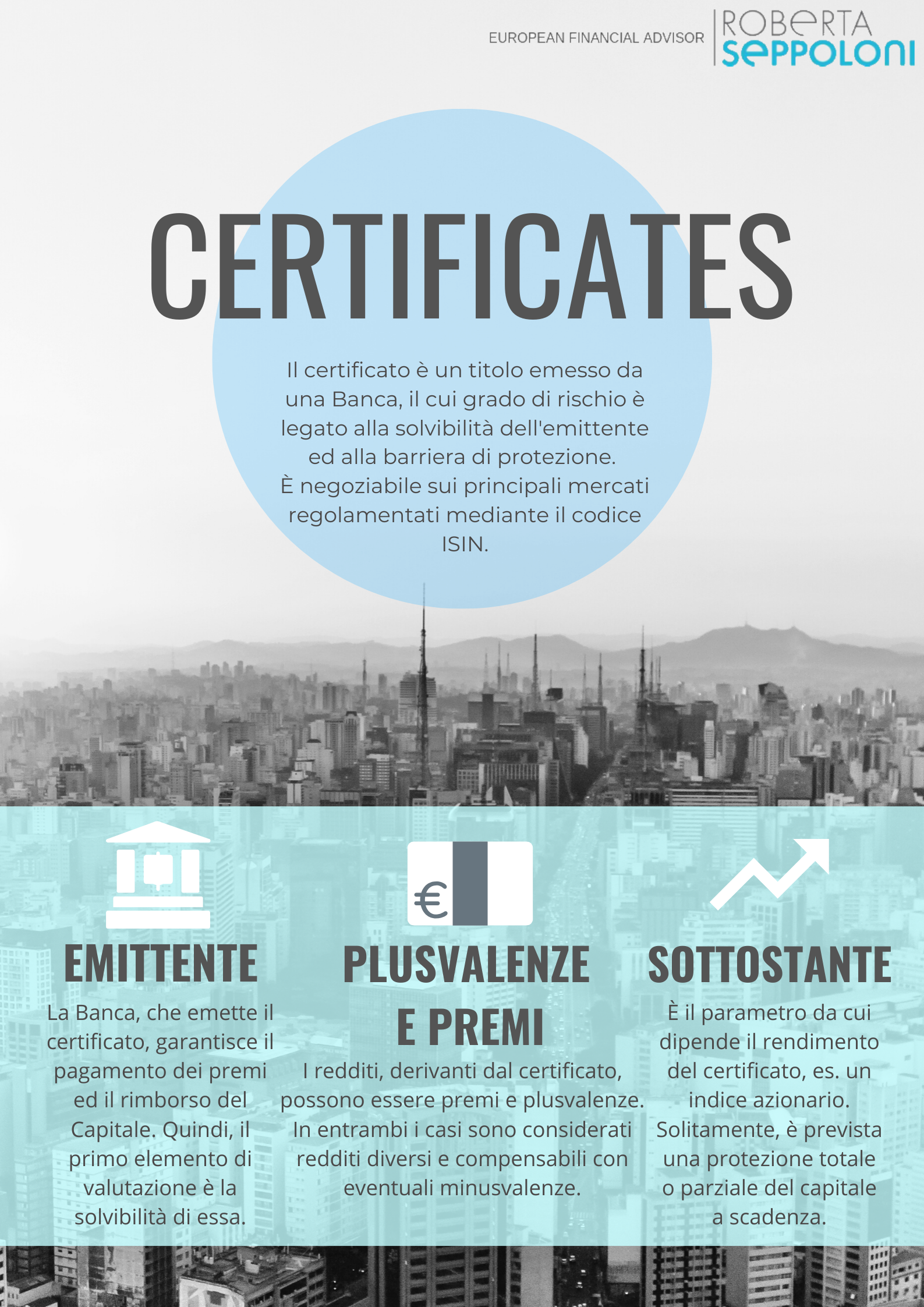 Certificates - Infografica