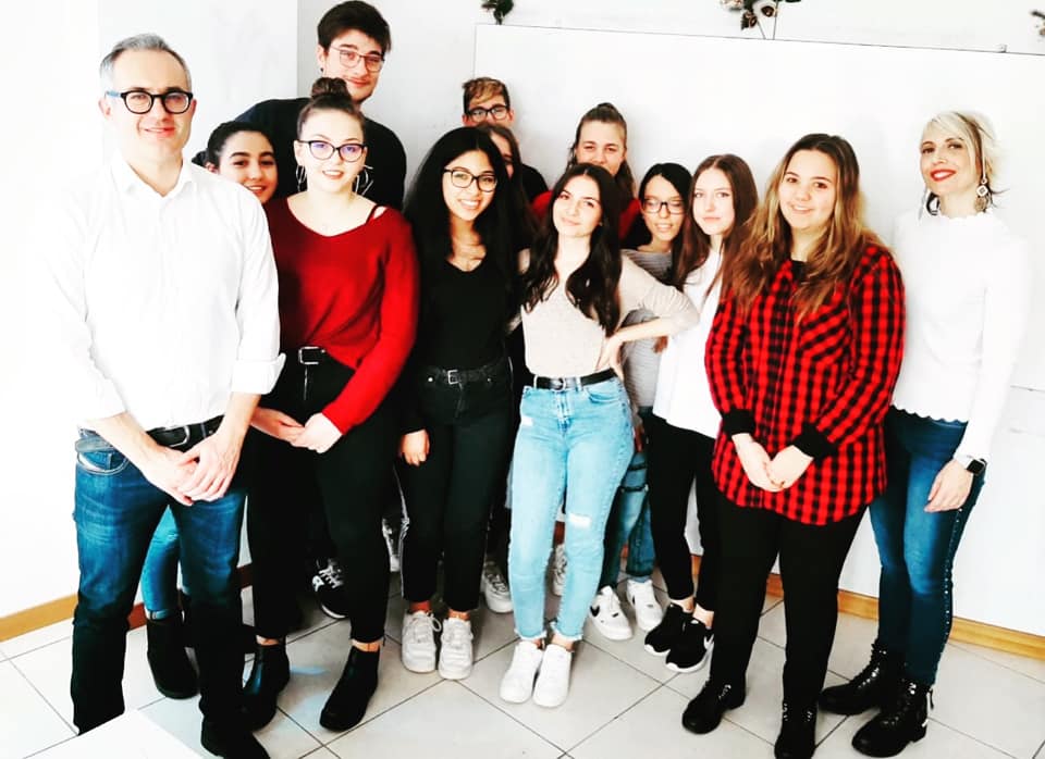 La classe di Economic@mente ed i relatori
